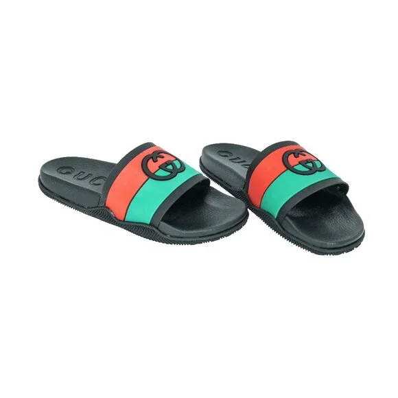 Gucci | Shoes | Gucci Mens Interlocking G Slide Sandals  display picture 1